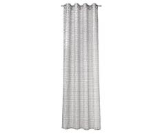 Esprit Home 70102-010-140-250 Ösenschal Pattern Größe 140 x 250 cm, grau
