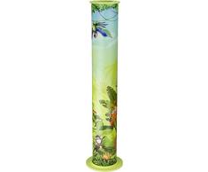 Elobra Kinderlampe Stehleuchte Wildnis Dschungel, Kinderzimmer, grün, A++