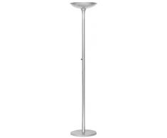 UNILUX 100340599 Energiespar-Stehleuchte Varialux | Deckenfluter | grau | dimmbar| Dimm-Funktion | Stahl-Schirm | A