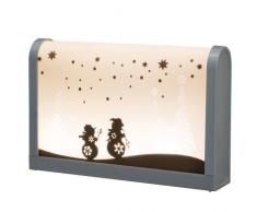 Rotpfeil Tisch-Deko Schneemann 4 LED, warmweiÃ7839040590