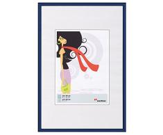 walther design KV025L New Lifestyle Kunststoff-Rahmen Wohnaccessoires und Deko , 20 x 25 cm, blau