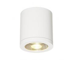 SLV Enola_C Led Deckenleuchte, Cl-1, rund, 9W Led, 35 grad, 3000 K, weià 152101