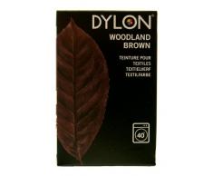 Dylon Tuch zum Färben von Textilien, zu verwenden in der Waschmaschine, verfügbar in 20 verschiedenen Farben Woodland Brown