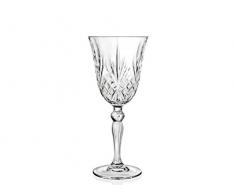 RCR Melodia Weinglas Wein CL 21, Glas, transparent, 8Â x 8Â x 19Â cm