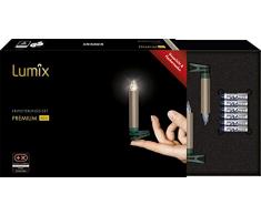 KRINNER Lumix Premium - kabellose Christbaumkerzen Erweiterungs-Set, Cashmere 75455