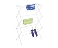 Whitmor 6023-741 Klappbarer Wäscheständer, Weiß, Rostfrei-Garantie, Premium-Qualität