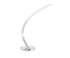LeuchtenDirekt Tischleuchte, 1 x LED-Board / 6 W / 3000 K, Innenleuchte, IP20 , chrom 11551-17