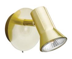 Firstlight Magnum Wandstrahler 1-flammig GU10 1 x 240 V / 50 Watt gebürstete Messingoptik