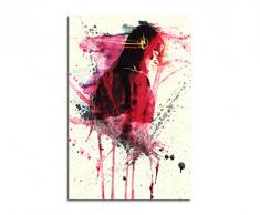 Paul Sinus Art The_Flash_90x60-SA Wandbild Leinwand, 90 x 50 x 3 cm, mehrfarbig