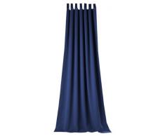 Horn textiles Corso 1-15 Schlaufenschal mit U-Band stückgefärbt, 175 x 135 cm, dunkelblau