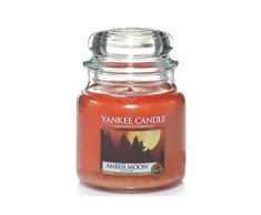 Yankee Candle Classic Housewarmer Mittel, Amber Moon, Duftkerze, Raum Duft im Glas / Jar, 1315046E