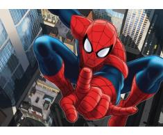 AG Design FTDm 0715 Spider-Man Marvel,Papier Fototapete Kinderzimmer- 160x115 cm - 1 Teil, Papier, multicolor, 0,1 x 160 x 115 cm