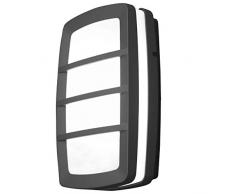 Eco Light Moderne Außenwandleuchte Seine, E27, IP54, anthrazit 3381 GR
