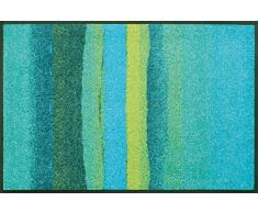 wash + dry 067764 Fußmatte Medley, 50 x 75 cm, acqua