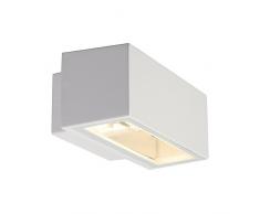 SLV Box R7s Wandleuchte, eckig, maximal 80 W, up-down, weiß 232481