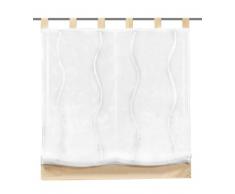Home Fashion 79449-811 Raffrollo Welle, Scherli, 150 x 120 cm, natur
