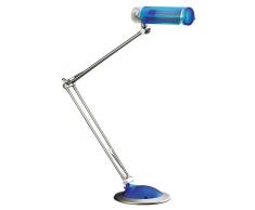 Alco 988-15 Schreibtischleuchte, Plastik, blau, 50 x 28 x 16 cm