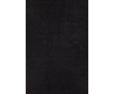 Lalee 347188925 Hochflor Shaggy Teppich / Langflor / Uni / TOP Preis / Schwarz / Grösse : 60 x 110 cm