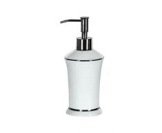 Kleine Wolke 5083127854 Seifenspender Ascot, Bad-Accessoires, weià / silber