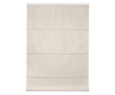 Lichtblick RTV.070.130.05 Raffrollo Klemmfix TOP, ohne Bohren, verspannt - Creme 70 x 130 cm (B x L)