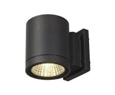 SLV Enola_C Out WL Wandleuchte, rund, anthrazit, 9 W LED, 3000 K 35 Grad 228515