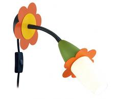 EGLO 93183 Wandstrahler, Metall, E14, bunt