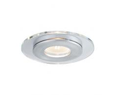 Paulmann 927.26 Einbaustrahler, Glas, GU10, silber