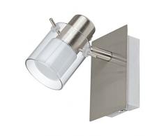EGLO 93817 Wandstrahler, Metall, transparent