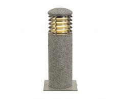 SLV Arrock 40 Round Stehleuchte, Granit, salt und pepper, E27, maximal 15 W 231430