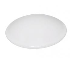 TEVEA TECL12DLNS A+, LED Deckenleuchte, Plastik, 12 W, tageslicht, 25 x 25 x 9 cm