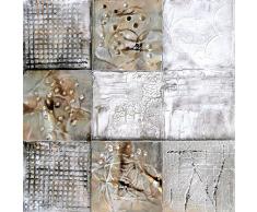 Eurographics H-O-CAS2095 The Certain Way II 40x40 Original Leinwandbild (handgemalt), Leinwand, Bunt, 40 x 40 x 3.8 cm