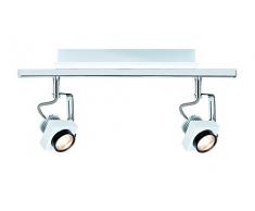 Paulmann Leuchten Strahler LED 2x5 W Phase 230 V, weiß / chrom 60261