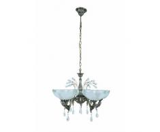 Spot-Light Pendelleuchte Wien Kronleuchter, 5-flammig, altmessing SP-5090551