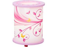 Elobra Tischleuchte Phantasie 25/15 Tischlampe Holz, rosa 131138
