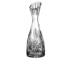 Crystaljulia 6538 Karaffe, Bleikristall, Schleudersternmuster, geschliffen, 1 L