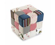 Versa - Kubik Hocker ROMANTIC PATCHWORK