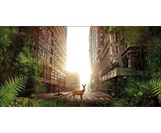 Pro-Art g1796h Wandbild Giclée das Reh 120 x 60 cm