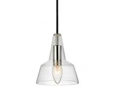 Markslöjd 104851 Pendelleuchte, Metall, E14, 18 cm, transparent