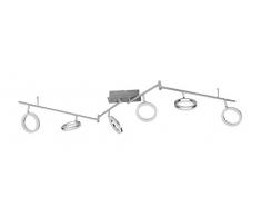 WOFI 9295.06.64.6000 A Spot, Metall, 27 W, Integriert, nickel matt, 160 x 7.5 x 22 cm