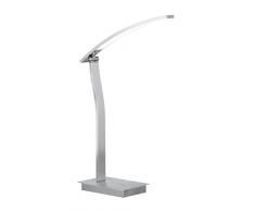 WOFI A+ Tischleuchte Metall 8 W Integriert, Nickelfarbig eloxiert 8404.01.76.0000