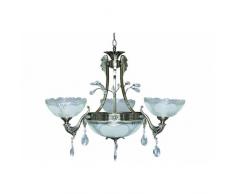Spot-Light Pendelleuchte Wien Kronleuchter, 5 x E27, altmessing SP-5090511