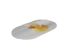 Axentia 122471 Badewannenmatte Quietscheente circa 65 x 35 cm