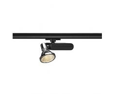 SLV D-Rection G6.35 Spot, inklusive 3 Pin Adapter, 35 W, schwarz / chrom 153710