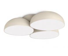 Philips InStyle LED Deckenleuchte Stonez 12-flammig Plastik 2.5 W Beige 408293816