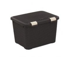 Curver 00711-210-00 Truhe Style, 43 L, dunkelbraun