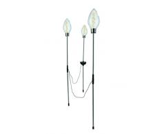 Solar-Glühleuchten, 3er-Set | Edelstahl | Glühlampen | Solarlampen | Gartenleuchten | Kabellos