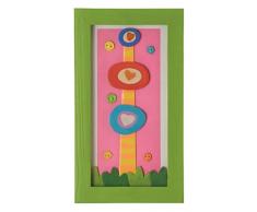 TRÃ PRESENT TR003513 Kinderzimmer Bild Magischer Baum, 23 x 13 cm