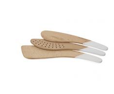 Universal Expert Kochbesteck, aus Buchenholz, 3-teiliges Set