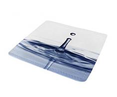 Kleine Wolke 5360769002 Duscheinlage Drop, 55 x 55 cm, marineblau