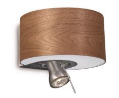Philips 372575316 Wandstrahler, Holz, silber